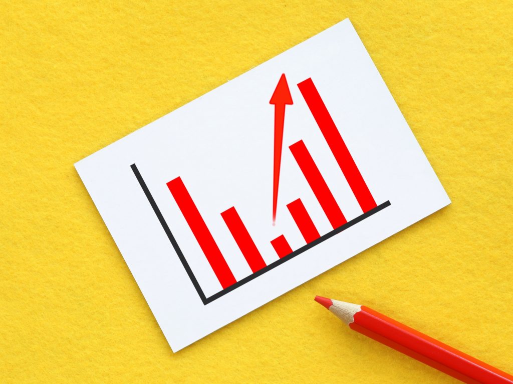 V字回復イメージ